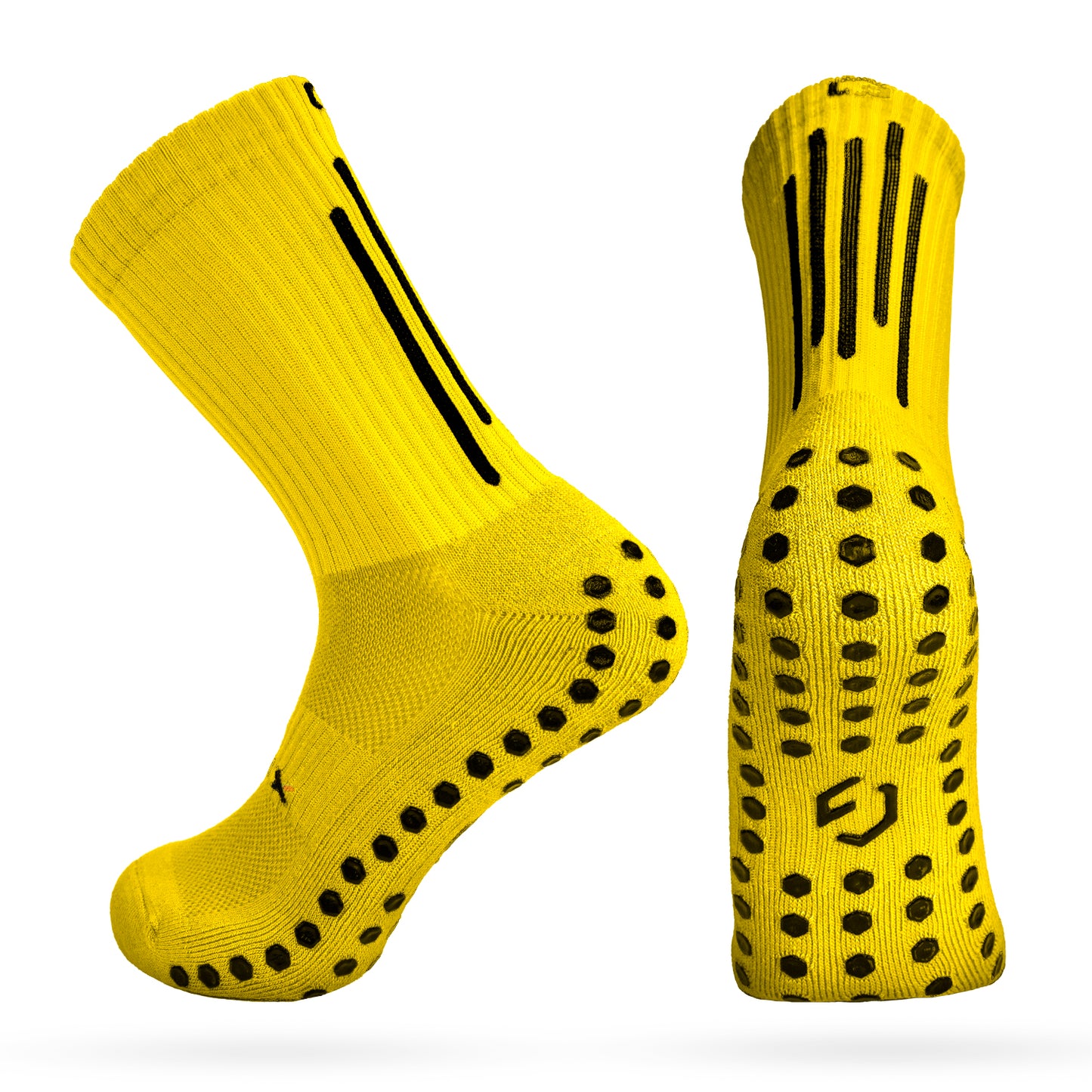 Mid Calf Length Grip Socks